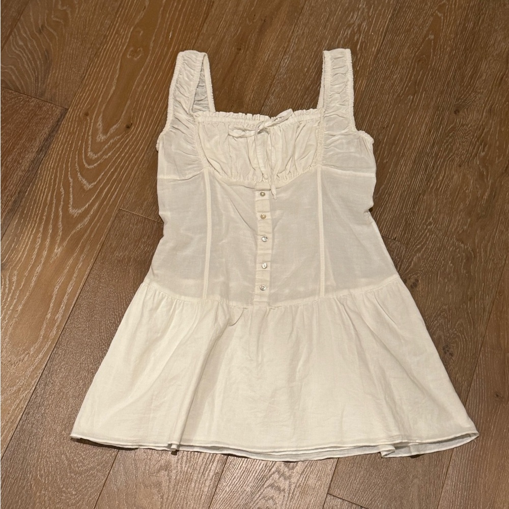 Christa Ruffle Mini Dress - Picture 3 of 5